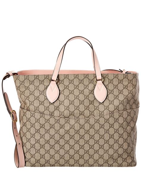 gucci soft gg supreme diaper bag|Gucci diaper bag outlet.